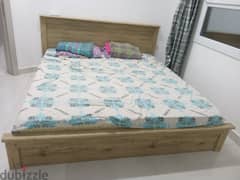 Bed for sale with mattress