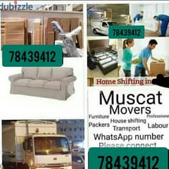 Mover and packer traspot service all oman and gg
