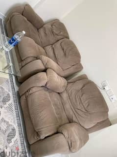 Three seaters 1+2=3 recliner sofa for sale