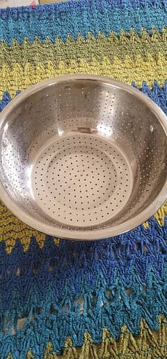 Rice or Pasta strainer stainless steel