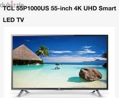 TCL 55-inch 4K UHD Smart LED TV