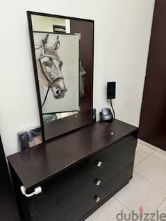 Vanity Desk with 3 Drawers