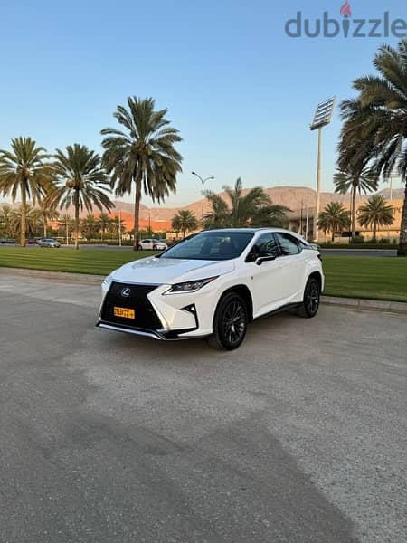 لكزس RX 350 F sport خليجي سيرفس الوكالة 2019 0