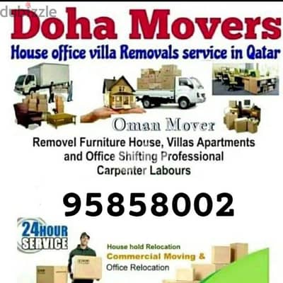 Muscat Mover packer shiffting carpenter furniture TV curtains fixing