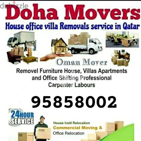 Muscat Mover packer shiffting carpenter furniture TV curtains fixing 0