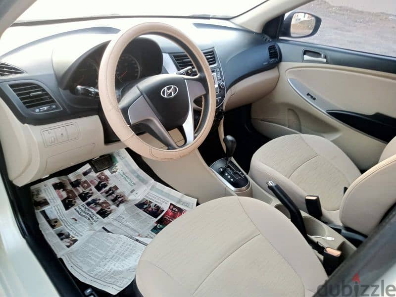 ( Omly 83,000 km ) Hyundai Accent 2017 Oman 1.4cc 4