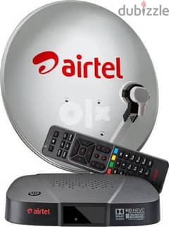 all satellite dish TV Air tel Nile sat fixing