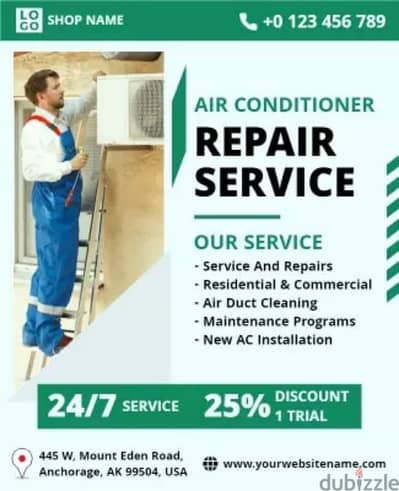 All ac gas charge with service