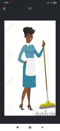 Housemaid available for monthly basis work