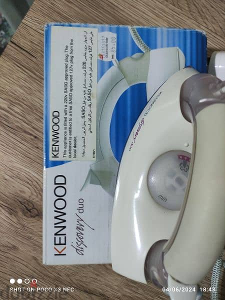 Travel Iron- Kenwood- model No. ST60A 2