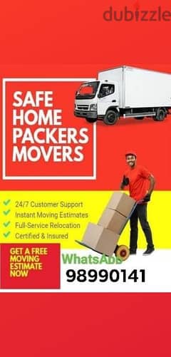 a home Muscat Mover tarspot loading unloading and carpenters sarves.