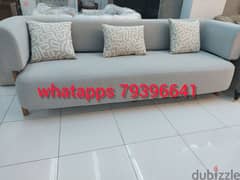 Special offer new 3 seater sofa without delivery 110 rial