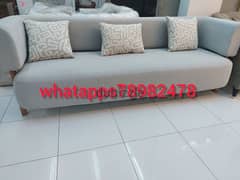 Special offer new 3 seater sofa without delivery 1 piece 125 rial