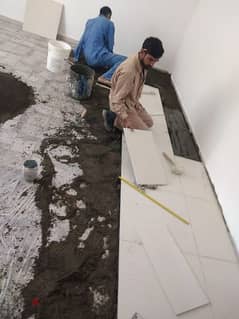 House tailes and marble fixing and  interlock