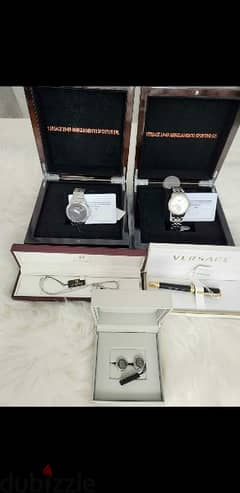Package ( Versace 2 watches + pen + Aigner & Cerruti)