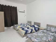 Furnished rooms for daily rent near Al Nahda Tower and Lulu