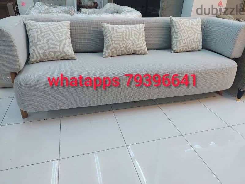 SPECIAL OFFER NEW MODEL SOFA 3 SEATER WITHOUT DELIVERY 85 RIAL 1