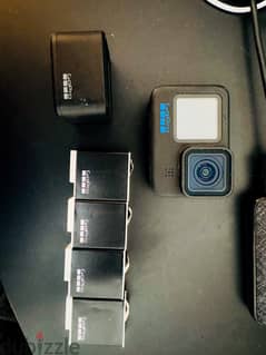 GoPro Hero11 with 4 original batteries and dual charger