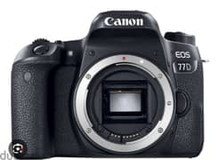 Canon 77D only body