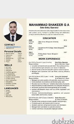 looking for a job. any kind of accounting, data entry, sales, reception