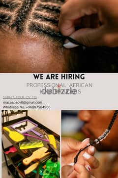 professional african  hair braiders