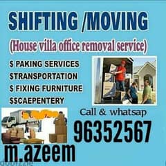 mover and packer traspot service all oman