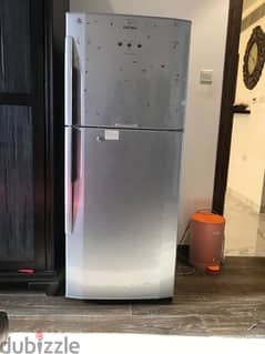 Hitachi refrigerator 440 litres with single door with seperate freezer