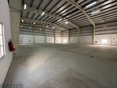Fully fitted Warehouse located in misfah for rent