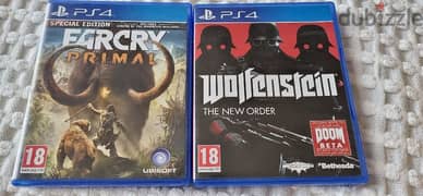 Farcry, Wolfenstein, and Call of Duty Ghosts