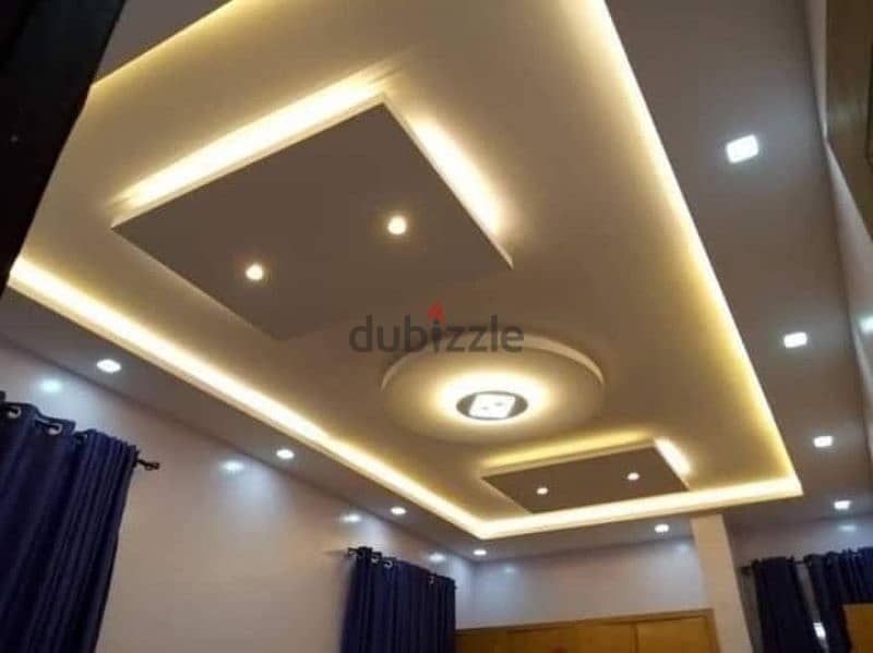 Decor Gypsum board and paint work Muscat 0