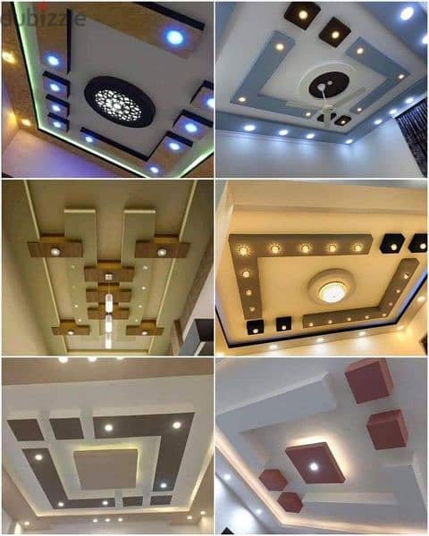 Decor Gypsum board and paint work Muscat 2