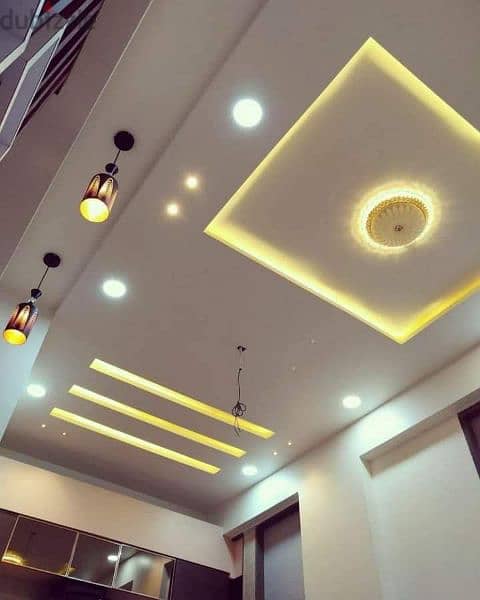 Decor Gypsum board and paint work Muscat 3