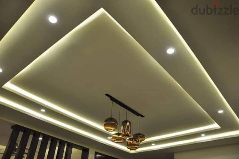 Decor Gypsum board and paint work 1