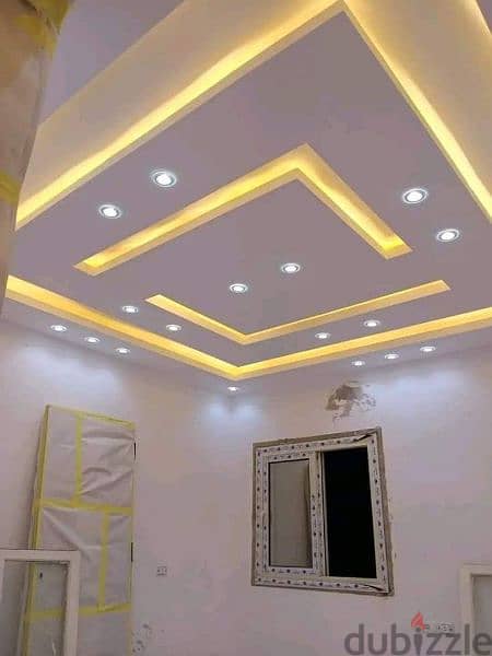 Decor Gypsum board and paint work 2