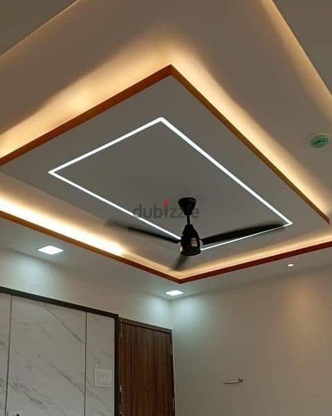 Decor Gypsum board and paint work 4