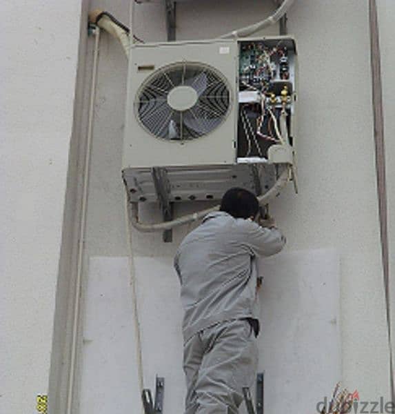 Installation ac split window cassette 0