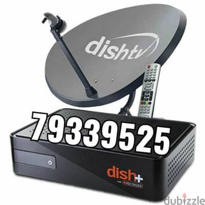 Home service  Nileset Arabset Airtel DishTv osn fixingSatellite dish