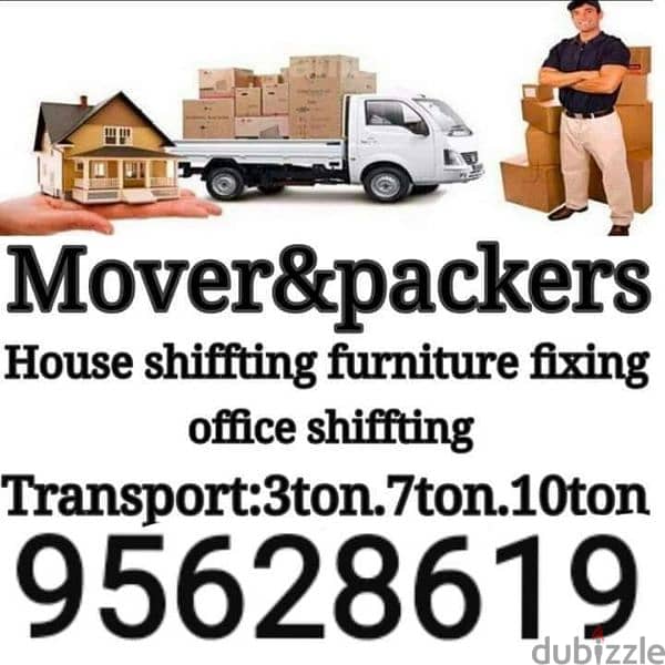 M O V E R H O U S E = S H I F T I N G Transport loading unloading 0