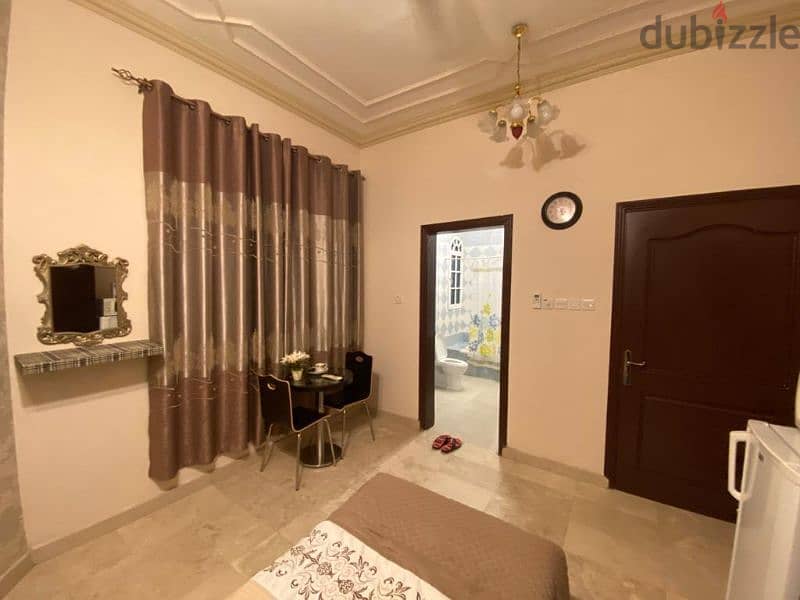 Fully finished room attach toilet for rent al azaiba nearby zubair 0