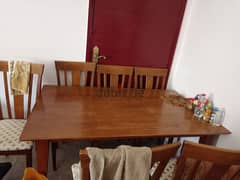 dining table. . .