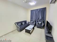1 Bhk full furnished in ghala behind Audi showroom غرفة وصالة بغلا