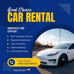 Best Cars For Rent in salalah Dhofar