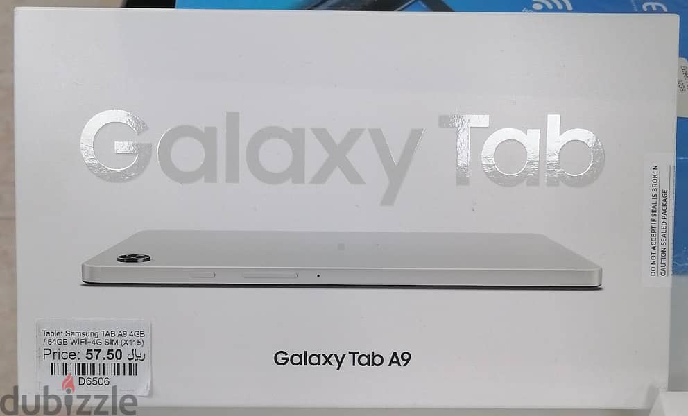 Tablet Samsung TAB A9 4GB/64GB Wifi + 4G Sim (x115) - Brand New 0