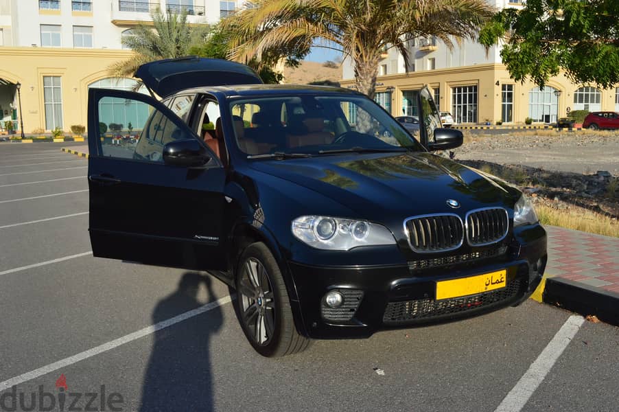 BMW X5 2013, V6 3L Twin Turbo engine, Oman car, well maintained 3