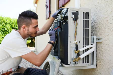 AC service maintenance clean  تنظيف المكيفات إصلاح صيانة تصليح مكيفات