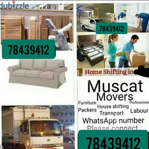 muscat furniture house shiftingg low price 0