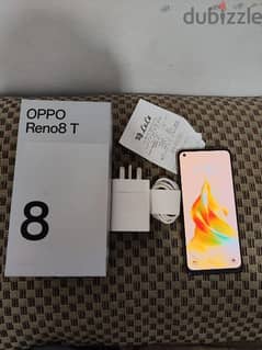 Oppo Reno8T 4g 8+256GB like new mobile