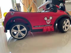 Red car for kids - Battery operated and Remote operated