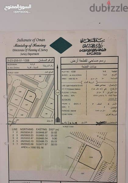 أرض صناعيه في الملدة مساحة ١٠٠٠ متر سوبر كورنر 0