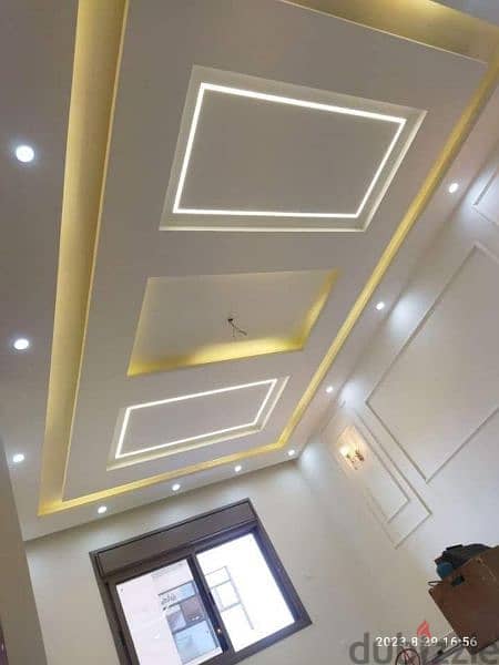 Home Decor Gypsum bord And paint work 1